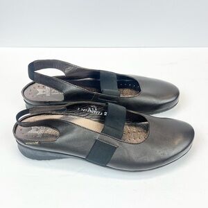 MEPHISTO AIR-JET Sandals Women’s Size 10 Comfortable Shoes Brown Leather